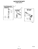 WATER SYSTEM Diagram and Parts List for LA6300XPW7  Whirlpool Washer
