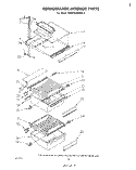 REFRIGERATOR INTERIOR Diagram and Parts List for EHD252SMWR2  Whirlpool Refrigerator