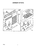 ACCESSORY KIT Diagram and Parts List for AC1352XS0  Whirlpool Air Conditioner