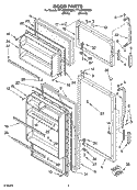 Part Location Diagram of 2218190 Whirlpool NAMEPLATE