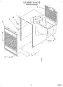 SECTION Diagram and Parts List for AK2500XZ2  Whirlpool Dehumidifier
