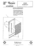 SECTION Diagram and Parts List for ACS802XV1  Whirlpool Air Conditioner