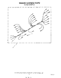 WIRING HARNESS Diagram and Parts List for RB100PXK2  Whirlpool Wall Oven