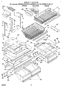 Part Location Diagram of 1125900 Whirlpool TRIM-BASKT
