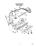 CONTROL Diagram and Parts List for JWRZ2727FI00  Whirlpool Refrigerator