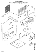 Part Location Diagram of 2187742 Whirlpool HARNS-WIRE