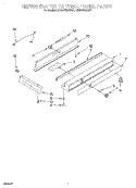 REFRIGERATOR CONTROL PANEL Diagram and Parts List for KSSS48QDX04  KitchenAid Refrigerator