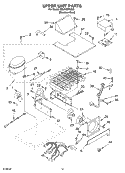 Part Location Diagram of 2187663 Whirlpool HARNS-WIRE