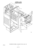 LINER Diagram and Parts List for ET14AKXRWR1  Whirlpool Refrigerator