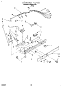 CONTROL, LIT/OPTIONAL Diagram and Parts List for RS20EKXDW01  Roper Refrigerator