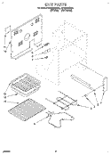 UNIT, OPTIONAL Diagram and Parts List for RF360BXDN0  Whirlpool Range