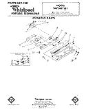 Part Location Diagram of 301638 Whirlpool Console Assembly