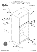 CABINET, LITERATURE Diagram and Parts List for ET14JMXGN02  Whirlpool Refrigerator