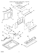Part Location Diagram of 4388287 Whirlpool CAPACITOR