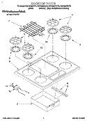 Part Location Diagram of 3178706 Whirlpool BOWL-DRIP