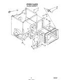 OVEN Diagram and Parts List for RE953PXPT1  Whirlpool Range