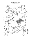 UPPER UNIT Diagram and Parts List for KSSS48DBW00  KitchenAid Refrigerator