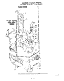 WATER SYSTEM Diagram and Parts List for LA7000XKW1  Whirlpool Washer