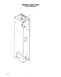 FREEZER LINER Diagram and Parts List for KSSS36DAX01  KitchenAid Refrigerator