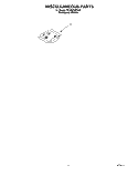 MISCELLANEOUS, LIT/OPTIONAL Diagram and Parts List for DU806CWDQ2  Whirlpool Dishwasher