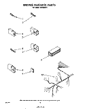 Part Location Diagram of 303160 Whirlpool MOTOR HARNESS