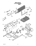Part Location Diagram of 4318241 Whirlpool COMPRESSOR KIT (INCLUDES ITEMS 11,22,23,25,26,27)
