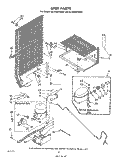 UNIT Diagram and Parts List for EL15MNLSW00  Whirlpool Refrigerator