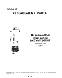 SECTION Diagram and Parts List for KWC200B  KitchenAid Food Waste Disposer