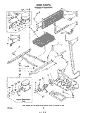 UNIT Diagram and Parts List for ET22MKXRWR0  Whirlpool Refrigerator
