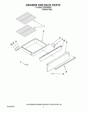 Part Location Diagram of WPW10184494 Whirlpool HNDLE-DRWR