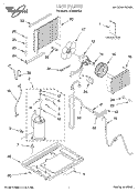 Part Location Diagram of 8031230 Whirlpool CONDENSER