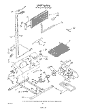UNIT Diagram and Parts List for ET18DKXTF00  Whirlpool Refrigerator
