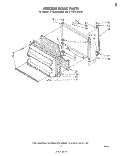 FREEZER DOOR Diagram and Parts List for ET16JK1MWR2  Whirlpool Refrigerator