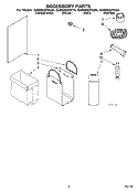 ACCESSORY Diagram and Parts List for GX900QPKS0  Whirlpool Trash Compactor