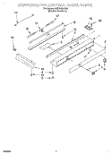 REFRIGERATOR CONTROL PANEL Diagram and Parts List for KSSS36QJX00  KitchenAid Refrigerator