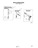 WATER SYSTEM Diagram and Parts List for LA5600XPW5  Whirlpool Washer