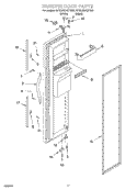 Part Location Diagram of 2155331 Whirlpool BRACKET
