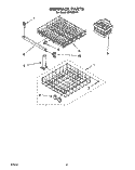 Part Location Diagram of 3368966 Whirlpool BASKT-WARE