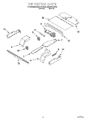 TOP VENTING, OPTIONAL Diagram and Parts List for KEBS147DBL8  KitchenAid Wall Oven