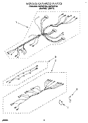 WIRING HARNESS Diagram and Parts List for RS6755XYW6  Whirlpool Range