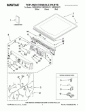 Part Location Diagram of W10732500 Whirlpool MEDALLION
