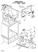 LINER PARTS Diagram and Parts List for TT18AKXPQ04  Estate Refrigerator