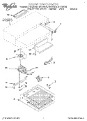 SECTION Diagram and Parts List for RH2736XDB0  Whirlpool Range Hood