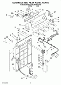 Part Location Diagram of WPW10240470 Whirlpool Control Panel