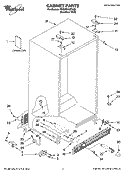 Part Location Diagram of WP2260518MG Whirlpool Refrigerator Water Filter Cap