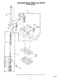 POWERSCREW AND RAM Diagram and Parts List for NC800AV1  Whirlpool Trash Compactor