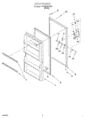 Part Location Diagram of 4356914 Whirlpool INSERT-HDL