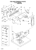 SECTION Diagram and Parts List for LEB6200KQ2  Whirlpool Dryer