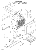 UNIT, OPTIONAL Diagram and Parts List for EL7ATRRKS00  Whirlpool Refrigerator