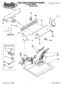Part Location Diagram of 8532649 Whirlpool PANEL-CNTL